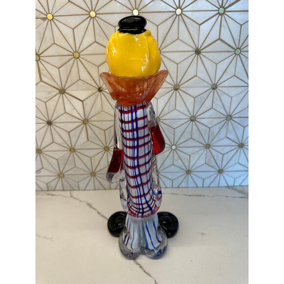 Murano‎ Hand-Blown Art Glass Clown - Picture 4 of 6